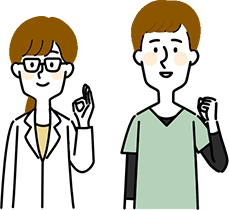 元気なスタッフのイメージ